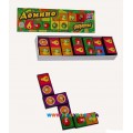 Игра Детское домино Фрукты Технок 3336