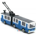 Минимодель Троллейбус с гармошкой Технопарк SB-15-34-T
