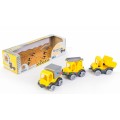 Набор машинок Строитель "Kid cars" 3 шт. Тигрес 39270
