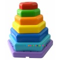 Развивающая игрушка "Радужная пирамидка" Тигрес 39354