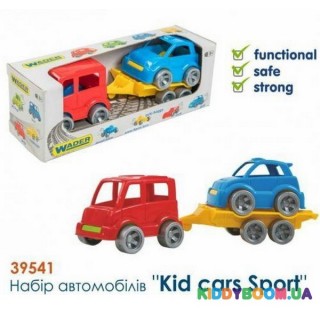 Набор авто "Kid cars Sport" 3шт. (автобус+гольф) Тигрес 39541