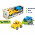 Набор авто "Kid cars Sport" 3шт. (пикап+квадроцикл) Тигрес 39543