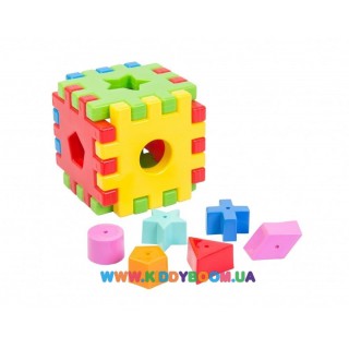 Развивающая игрушка Волшебный куб Тигрес 12 элементов 39176