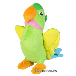Мягкая игрушка Попугай Чико зеленый 30 см Тигрес ПТ-0009