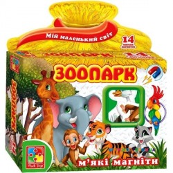 Мягкие магниты Зоопарк Vladi Toys VT3101-05